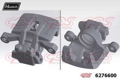 MAXTECH 6276600 Тормозной суппорт для MITSUBISHI OUTLANDER II (CW_W)