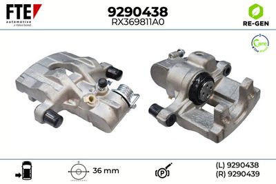 спирачен апарат FTE 9290438