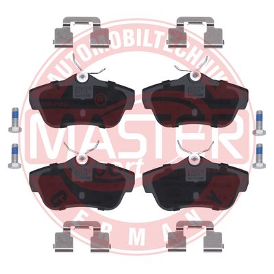 Zestaw klocków hamulcowych, hamulce tarczowe MASTER-SPORT GERMANY 13046027392T-SET-MS
