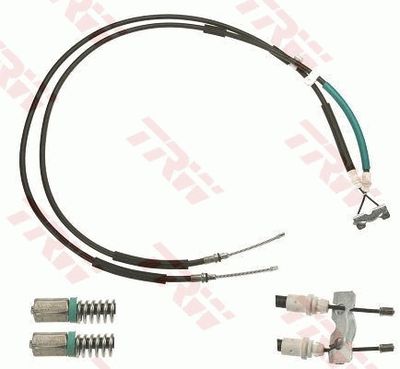 Тросик, cтояночный тормоз TRW GCH110 для FORD FIESTA