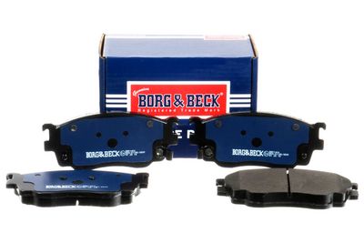 комплект спирачно феродо, дискови спирачки BORG & BECK BBP1404