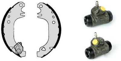 Комплект тормозных колодок BREMBO H 68 027 для RENAULT 11