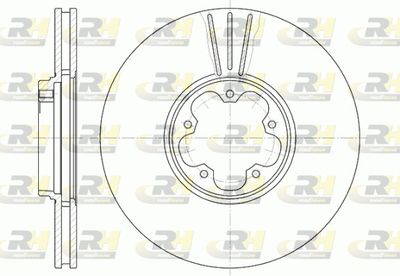 спирачен диск ROADHOUSE 6608.10
