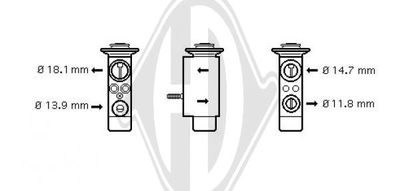 SUPAPA EXPANSIUNE CLIMA DIEDERICHS DCE1004