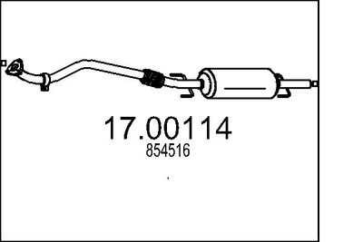 FILTRU FUNINGINE/PARTICULE SIST.DE ESAPAMENT