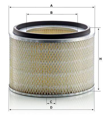 Filtru aer habitaclu / polen MANN-FILTER C 20 019