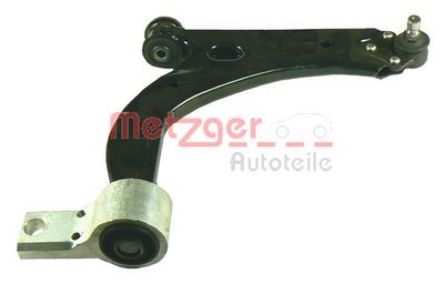 Control/trailing arm, wheel suspension