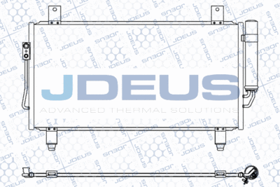 JDEUS 718M71 Радіатор кондиціонера для MITSUBISHI (Митсубиши)