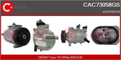 COMPRESOR CLIMATIZARE CASCO CAC73058GS