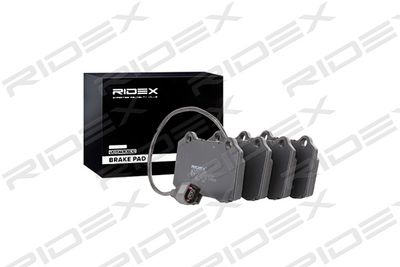 Комплект тормозных колодок, дисковый тормоз RIDEX 402B0568 для FERRARI 360