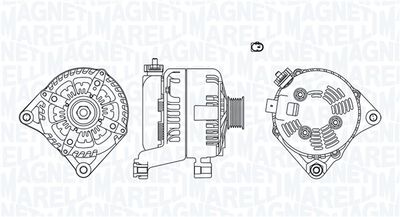 Alternator MAGNETI MARELLI 063736239010