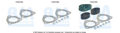 Монтажен комплект, изпускателна тръба BM Catalysts FK50748