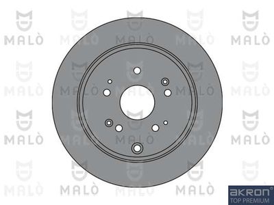 AKRON-MALÒ 1110253 Тормозные диски  для HONDA CR-V (Хонда Кр-в)