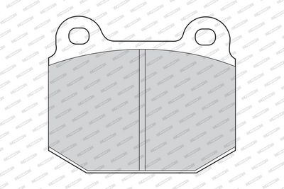 BREMSBELAGSATZ SCHEIBENBREMSE FERODO FDB116 1