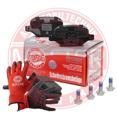 MASTER-SPORT GERMANY 13046028672N-SET-MSP Тормозные колодки и сигнализаторы  для ALFA ROMEO 147 (937_) 1.9 JTDM 16V (937.AXN1B, 937.AXZ1B)