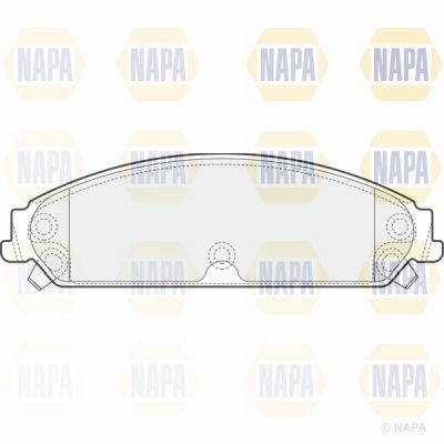 Brake Pad Set NAPA PBP7389