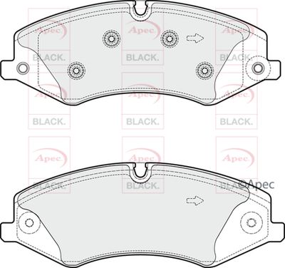 Brake Pad Set APEC PAD1836B