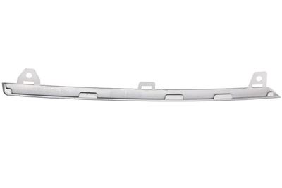 Grillestrip vooraan Voor Rechts (Bodem, met basiscoating, zilver, BASE/S) past: PORSCHE CAYENNE III 9YA/9YB 09.17-04.23
