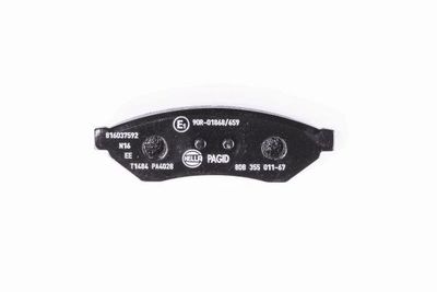 Brake Pad Set, disc brake 8DB 355 011-671