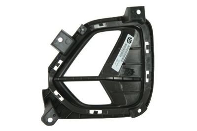 (EN) rear bumper grille Rechts (plastic, zwart glanzend) past: KIA NIRO I DE FL 01.19-08.22
