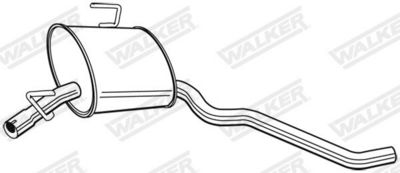 MITTELSCHALLDäMPFER WALKER 22617 4