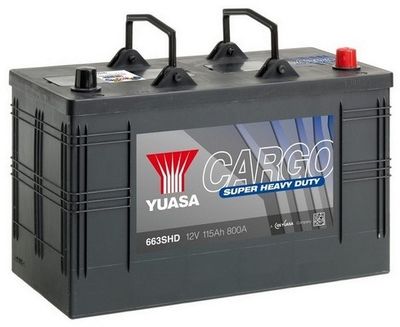 663SHD YUASA Стартерная аккумуляторная батарея