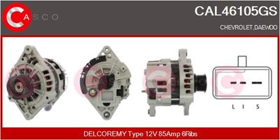 CASCO Dynamo / Alternator Genuine (CAL46105GS)