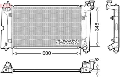 DENSO DRM50110 Крышка радиатора  для TOYOTA AVENSIS (Тойота Авенсис)