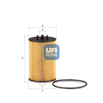 маслен филтър UFI