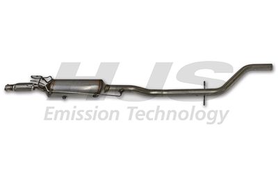 Filtr sadzy / filtr cząstek stałych, układ wydechowy HJS 93 21 5034