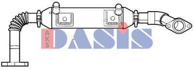 RADIATOR RECIRCULARE GAZE DE ESAPAMENT AKS DASIS 080122N