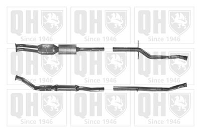 Катализатор QUINTON HAZELL QCAT91261H для CITROËN C5