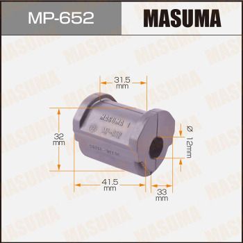 Втулка, стабилизатор MASUMA MP-652 для TOYOTA MARK