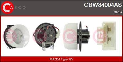 Вентилятор салона CASCO CBW84004AS для MAZDA 6