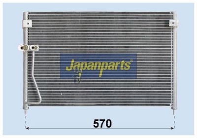 JAPANPARTS Kondensatorius, oro kondicionierius