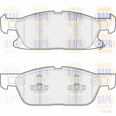 Brake Pad Set NAPA PBP7096