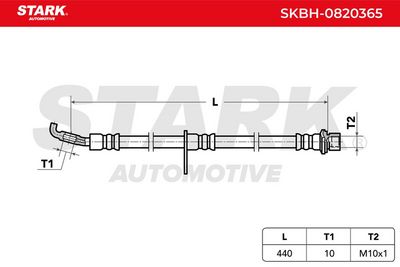 спирачен маркуч STARK SKBH-0820365