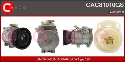 CASCO CAC81010GS Компрессор кондиционера  для LAND ROVER FREELANDER I (L314) 1.8 i 16V 4x4