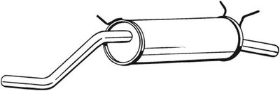 BOSAL Endschalldämpfer