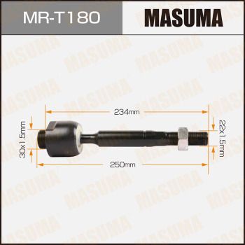 MASUMA MR-T180 Наконечник рулевой тяги  для TOYOTA TUNDRA Пикап (_K5_, _K6_) 5.7 (USK50_, USK51, USK52_, USK56_, USK57_)