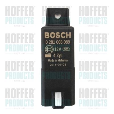 Блок управления, время накаливания HOFFER H7285900 для VW BORA