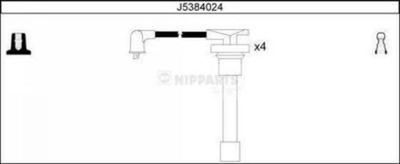 Комплект проводов зажигания NIPPARTS J5384024 для HONDA LOGO