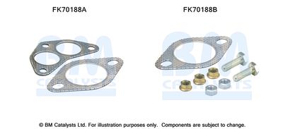 Монтажен комплект, изпускателна тръба BM Catalysts FK70188