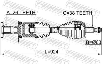 PLANETARA FEBEST 23147HRH 1