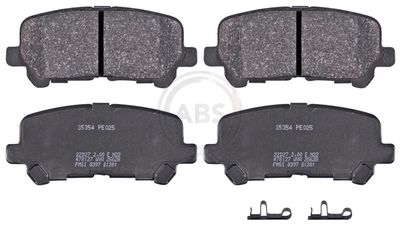 Brake Pad Set, disc brake 35354