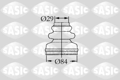 SASIC 2873853 Пыльник шруса  для CITROËN XANTIA (Ситроен Xантиа)
