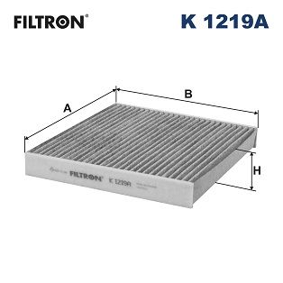 Фильтр, воздух во внутренном пространстве FILTRON K 1219A для KIA MAGENTIS