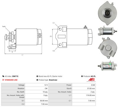 STARTER AS-PL S9671S 4