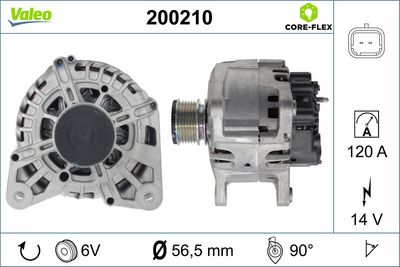 генератор VALEO 200210