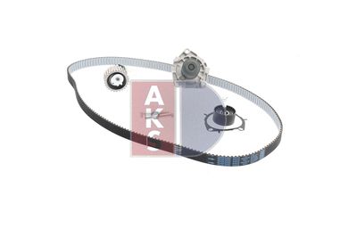 Водяной насос + комплект зубчатого ремня AKS DASIS 570332N для ALFA ROMEO BRERA